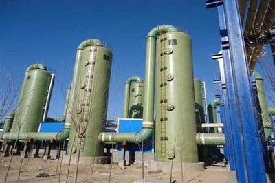 氧化鎂脫硫塔的工藝流程與環保設備安裝要點